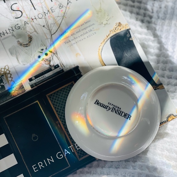 Black & White Polka Dotted Trinket Dish 🤍🍓 - Picture 8 of 10